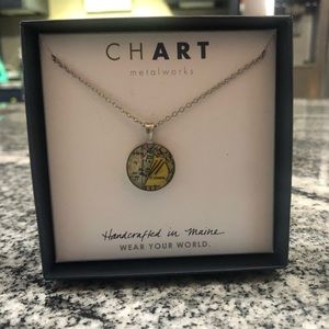 ChART necklace map with Saint Joseph Michigan